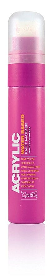 Montana Acrylic Paint Marker 15mm - Pink large acrylic mrkr 15mm shk pink Montana Acrylic Paint Marker 15mm - Pink