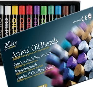 Mungyo Oil Pastel Crayons (Set of 12, Assorted Colours)