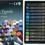 Mungyo Oil Pastel Crayons (Set of 24, Assorted Metallic)
