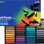 Mungyo Square Shaped Soft Pastel Crayon -General Series (48 assorted colors)