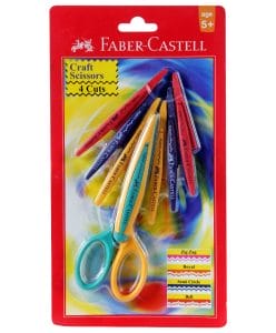Faber Castell Craft Scissor (Pack of 4)