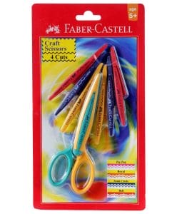 Faber Castell Craft Scissor (Pack of 4)