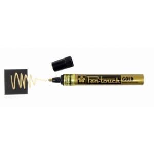 Sakura Pentouch Permanent Marker (Gold) - Medium Point
