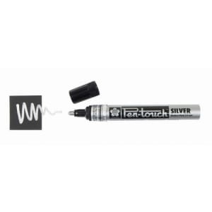 Sakura Pentouch Permanent Marker (Silver) - Medium Point