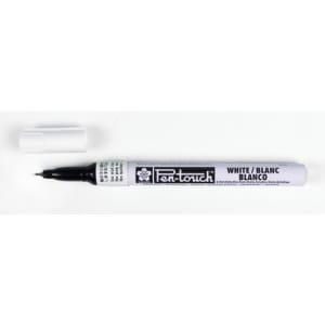 Sakura Pentouch Permanent Marker (White) - Extra Fine Point