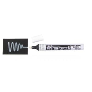 Sakura Pentouch Permanent Marker (White) - Medium Point