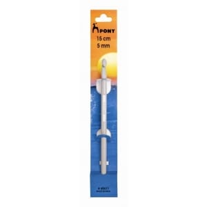 Pony Aluminium Crochet Hook - 5mm
