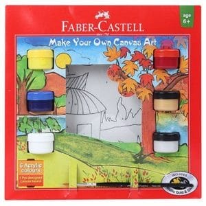 Faber Castell Make your Own Canvas Art - Country House