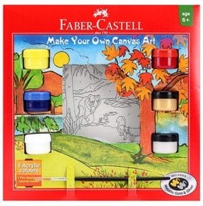 Faber Castell Make your Own Canvas Art - Forest