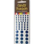 Crystal Stickers - Circles (Blue)