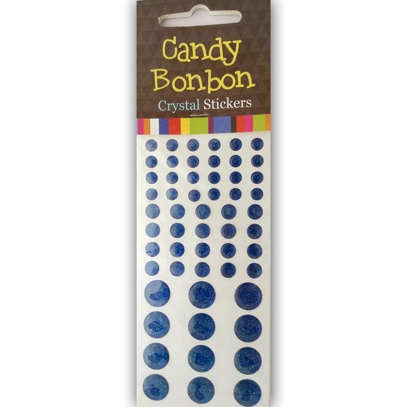 Crystal Stickers - Circles (Blue) cast 83 Crystal Stickers - Circles (Blue)