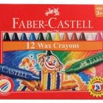 Faber Castell Regular Wax Crayons (Pack of 12)