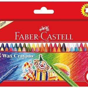 Faber Castell Extra Long Wax Crayons (Pack of 48)