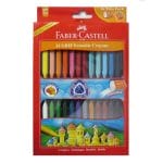 Faber Castell Erasable Grip Crayons (Pack of 24)