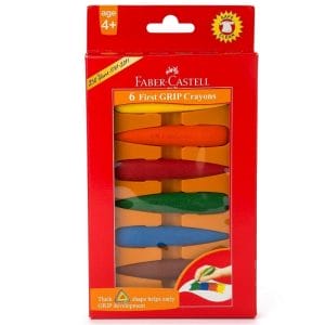 Faber Castell First Grip Crayons (Pack of 6)