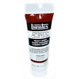 Liquitex Heavy Body Acrylic Transparent Burnt Sienna 59 ML