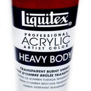 Liquitex Heavy Body Acrylic Transparent Burnt Umber 59 ML