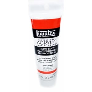 Liquitex Heavy Body Acrylic Cadmium Red Light 59 ML