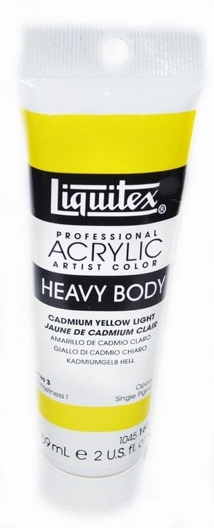 Liquitex Heavy Body Acrylic Cadmium Yellow Light 59 ML 1045160 Liquitex Heavy Body Acrylic Cadmium Yellow Light 59 ML