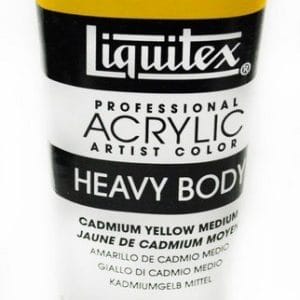 Liquitex Heavy Body Acrylic Cadmium Yellow Medium 59 ML