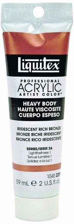 Liquitex Heavy Body Acrylic Iridescent Rich Bronze 59 ML 1045229 Liquitex Heavy Body Acrylic Iridescent Rich Bronze 59 ML
