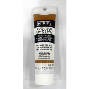 Liquitex Heavy Body Acrylic Iridescent Rich Gold 59 ML