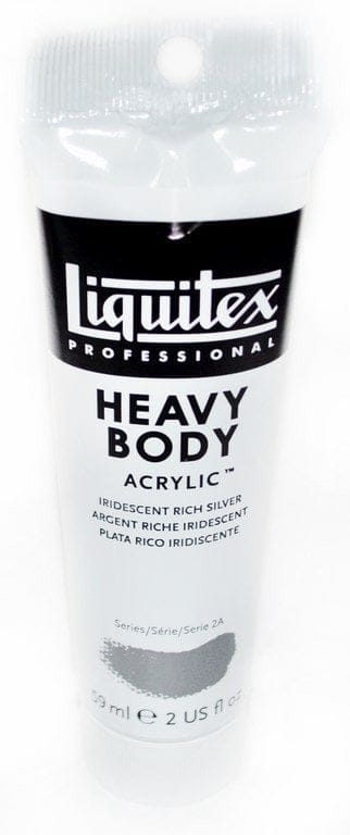 Liquitex Heavy Body Acrylic Iridescent Rich Silver 59 ML 1045239 Liquitex Heavy Body Acrylic Iridescent Rich Silver 59 ML