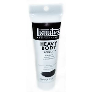 Liquitex Heavy Body Acrylic Ivory Black 59 ML