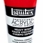 Liquitex Heavy Body Acrylic Napthol Crimson 59 ML