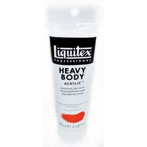 Liquitex Heavy Body Acrylic Napthol Red Light 59 ML