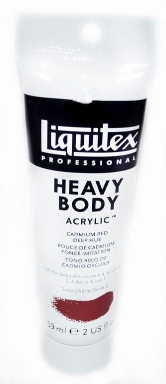 Liquitex Heavy Body Acrylic Cadmium Red Deep Hue 59 ML 1045311 Liquitex Heavy Body Acrylic Cadmium Red Deep Hue 59 ML