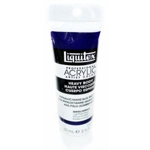 Liquitex Heavy Body Acrylic Phthalocyanine Blue Red Shade 59 ML