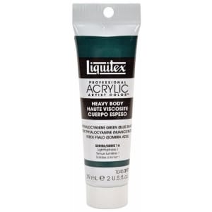 Liquitex Heavy Body Acrylic Phthalocyanine Green Blue Shades 59 ML