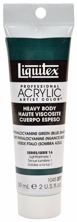 Liquitex Heavy Body Acrylic Phthalocyanine Green Blue Shades 59 ML 1045317 Liquitex Heavy Body Acrylic Phthalocyanine Green Blue Shades 59 ML