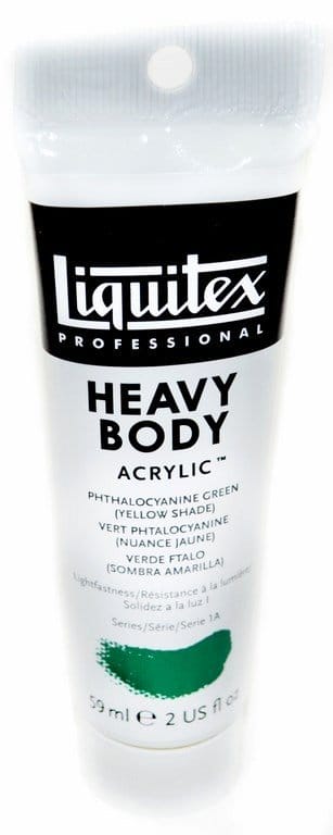 Liquitex Heavy Body Acrylic Phthalocyanine Green Yellow Shade 59 ML 1045319 Liquitex Heavy Body Acrylic Phthalocyanine Green Yellow Shade 59 ML