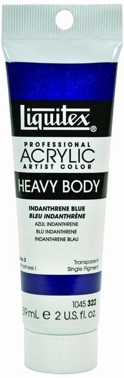 Liquitex Heavy Body Acrylic Indantherene Blue 59 ML 1045322 Liquitex Heavy Body Acrylic Indantherene Blue 59 ML
