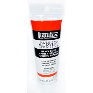 Liquitex Heavy Body Acrylic Pyrrole Orange 59 ML