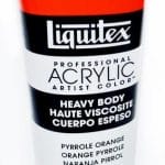 Liquitex Heavy Body Acrylic Pyrrole Orange 59 ML