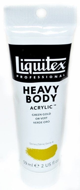 Liquitex Heavy Body Acrylic Green Gold 59 ML 1045325 Liquitex Heavy Body Acrylic Green Gold 59 ML