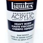 Liquitex Heavy Body Acrylic Raw Sienna 59 ML