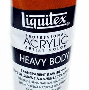 Liquitex Heavy Body Acrylic Transparent Raw Sienna 59 ML