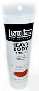 Liquitex Heavy Body Acrylic Red Oxide 59 ML