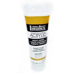 Liquitex Heavy Body Acrylic Bronze Yellow 59 ML