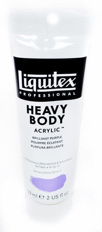 Liquitex Heavy Body Acrylic Brilliant Purple 59 ML 1045590 Liquitex Heavy Body Acrylic Brilliant Purple 59 ML