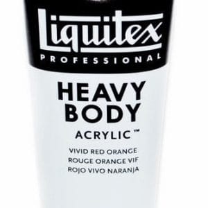 Liquitex Heavy Body Acrylic Vivid Red Orange 59 ML