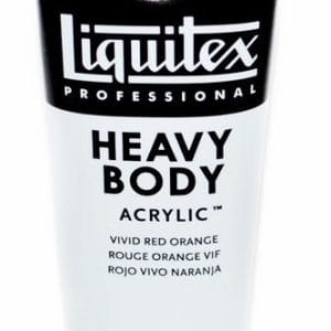 Liquitex Heavy Body Acrylic Vivid Red Orange 59 ML