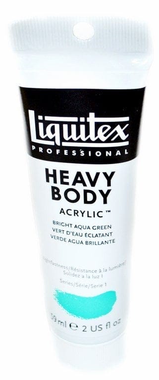 Liquitex Heavy Body Acrylic Bright Aqua Green 59 ML 1045660 Liquitex Heavy Body Acrylic Bright Aqua Green 59 ML