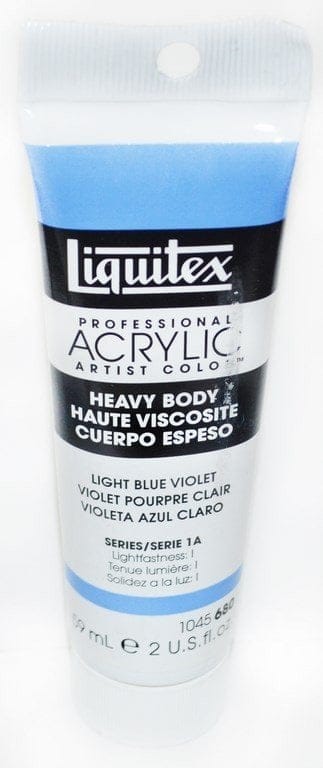 Liquitex Heavy Body Acrylic Light Blue Violet 59 ML 1045680 Liquitex Heavy Body Acrylic Light Blue Violet 59 ML