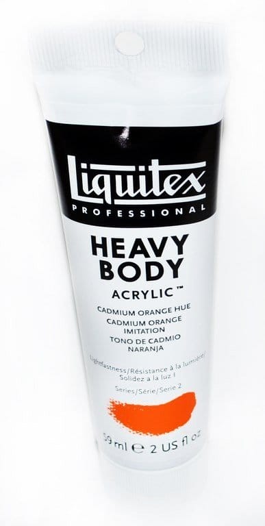 Liquitex Heavy Body Acrylic Cadmium Orange Hue 59 ML 1045720 Liquitex Heavy Body Acrylic Cadmium Orange Hue 59 ML