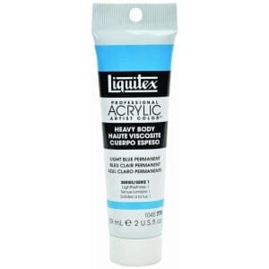 Liquitex Heavy Body Acrylic Permanent Light Blue 59 ML